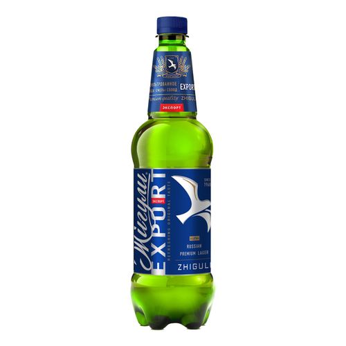 Пиво Жигули Барное Экспорт светлое фильтрованное пастеризованное 900 мл