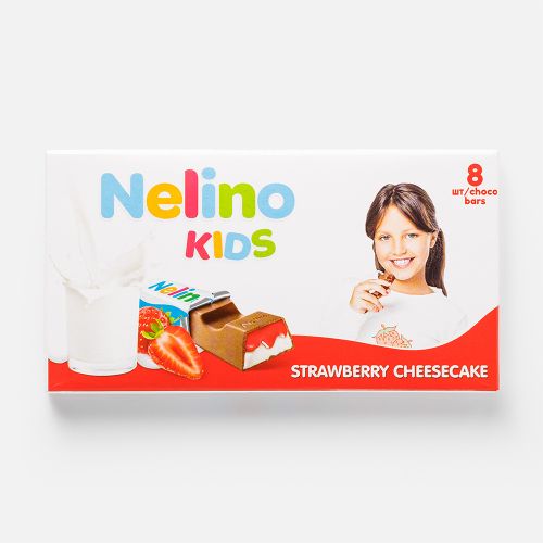 Шоколад Nellino Kids Клубничный чизкейк 100 г