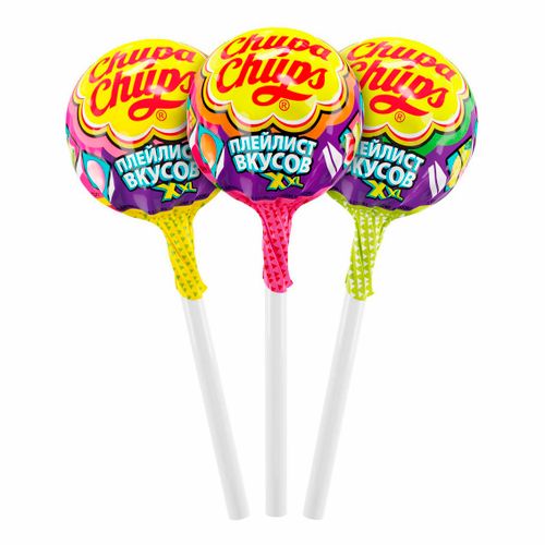 Карамель Chupa Chups Плейлист вкусов XXL 29 г в ассортименте (вкус по наличию)
