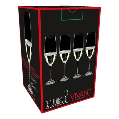 Рюмки Riedel vivant champagne 290 мл 4 шт