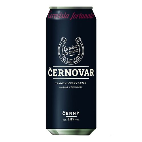 Пиво Cernovar темное фильтрованное пастеризованное 500 мл