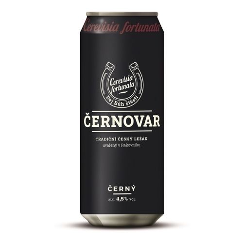 Пиво Cernovar темное фильтрованное пастеризованное 500 мл