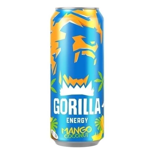 Энергетический напиток Gorilla mango-coconut газированный 450 мл
