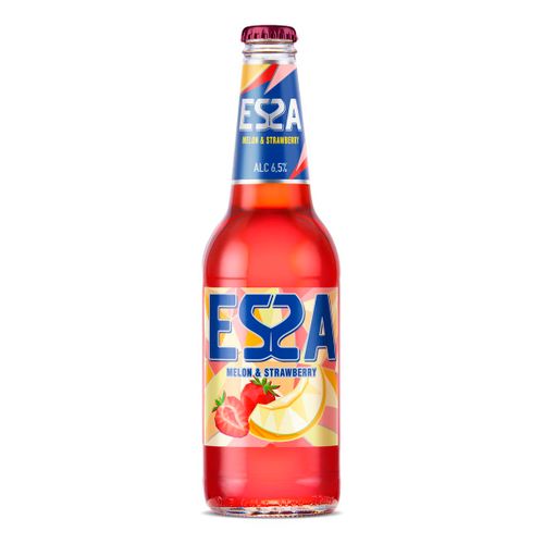 Пивной напиток Essa дыня-клубника красный пастеризованный 400 мл