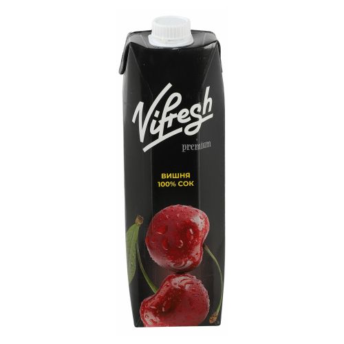 Сок Vifresh вишнёвый восстановленный 1 л