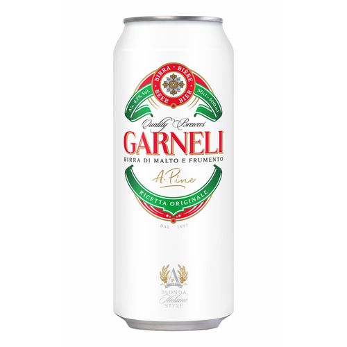 Пивной напиток Garneli светлый фильтрованный пастеризованный 500 мл