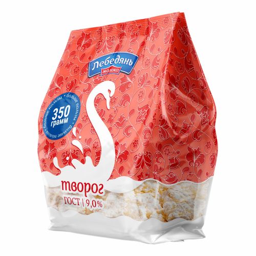 Творог рассыпчатый Лебедянь молоко 9% БЗМЖ 350 г - купить с доставкой ...