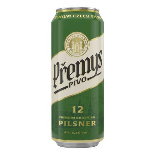 Пиво Premys Pivo светлое фильтрованное 500 мл