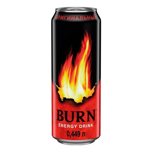Энергетический напиток Burn Оригинальный газированный 449 мл