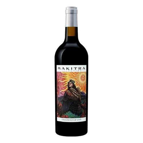 Вино Makitra Selection Krasnostop 2019 красное сухое 750 мл Россия