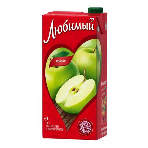 Нектар Любимый яблочный осветленный 1,93 л
