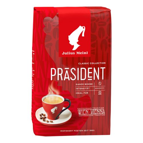 Кофе Julius Meinl Президент в зернах 500 г - купить с доставкой на дом ...