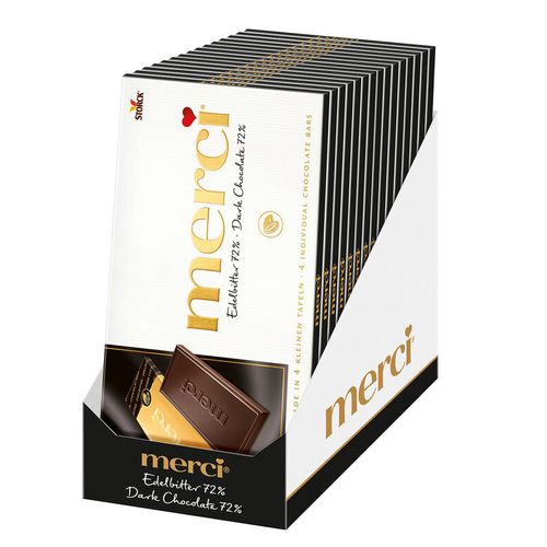 Шоколад Merci горький 72% 100 г