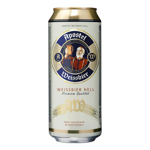 Пиво Apostel Helles Lager светлое фильтрованное пастеризованное 500 мл