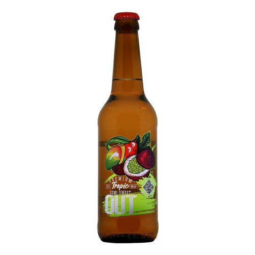 Медовуха Out Манго-маракуйя нефильтрованная непастеризованная 450 мл