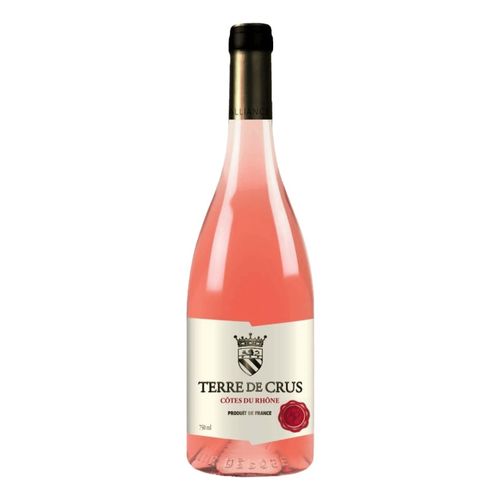 Вино Terre De Crus Cotes Du Rhone розовое сухое 750 мл Франция