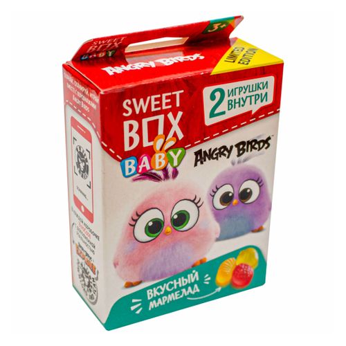 Мармелад Sweet Box Baby angry birds 2 игрушки 10 г - купить с доставкой ...