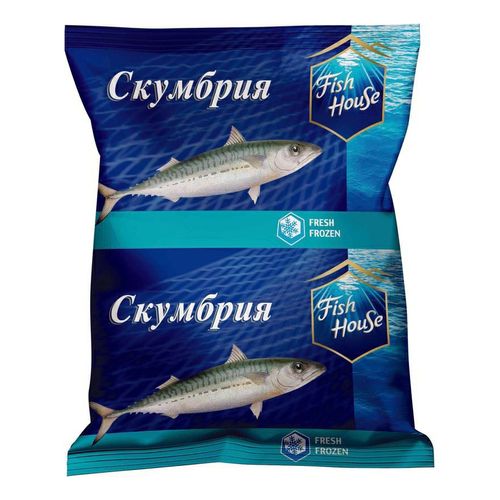 Kuper Fish Скумбрия Fish House замороженная неразделанная тушки ~900 г - купить с ...