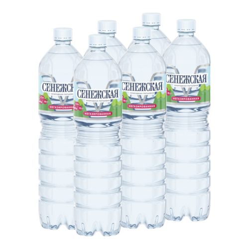 Вода минеральная Сенежская негазированная 1,5 л - купить с доставкой на ...
