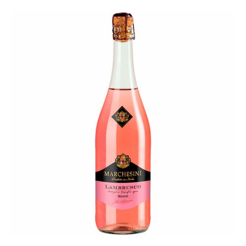 Вино игристое Marchesini Lambrusco розовое полусладкое 750 мл Италия