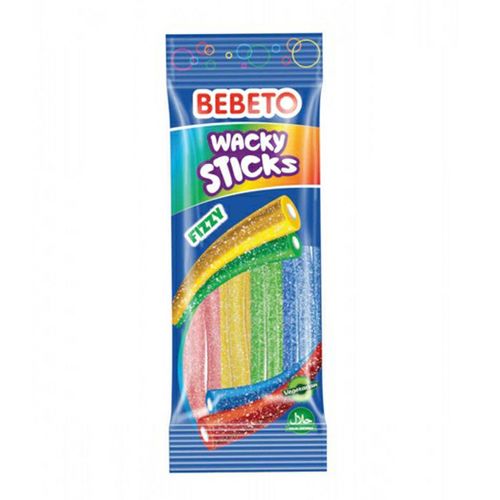 Мармелад Bebeto Wacky Sticks тутти-фрутти жевательный 75 г