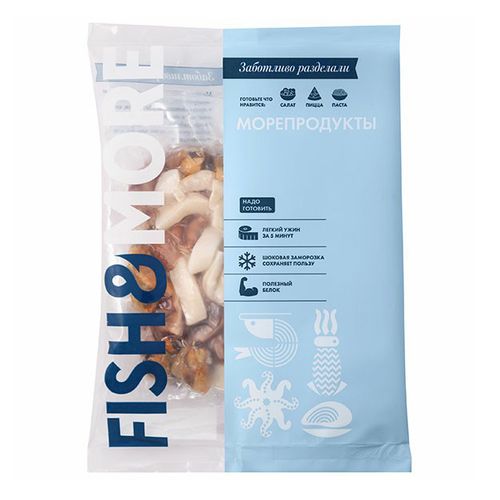 Kuper Fish Морской коктейль Fish&More замороженный 1 кг - купить с доставкой на ...