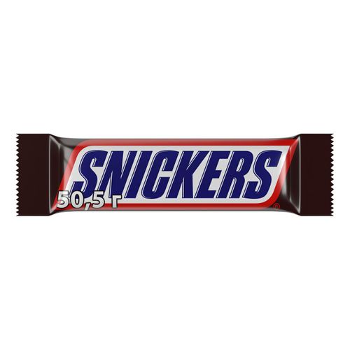 Батончик Snickers молочный с карамелью и арахисом 50 г