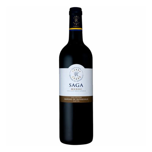 Вино Saga Domaine Barons de Rothschild Medoc красное сухое 750 мл Франция