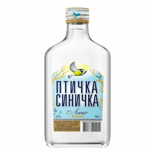 Водка Птичка Синичка Люкс 250 мл