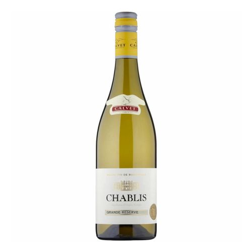 Вино Calvet Chablis Grande Reserve белое сухое 750 мл Франция