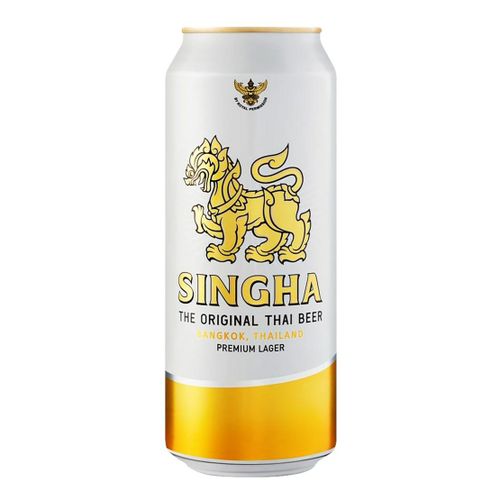 Пиво Singha светлое фильтрованное пастеризованное 490 мл