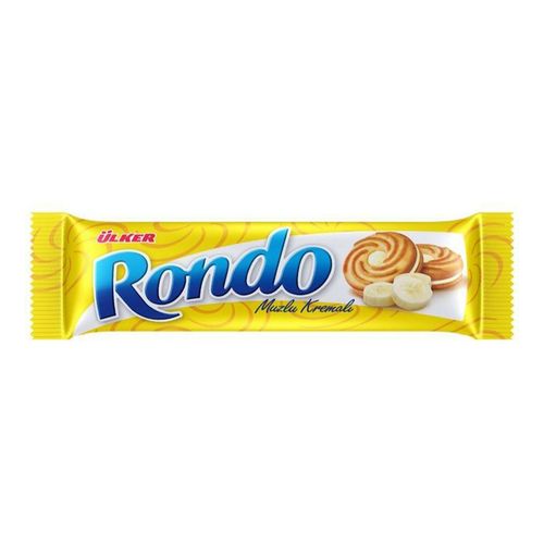Ulker Rondo Old Печенье Ulker Rondo с банановой начинкой 61 г - купить с доставкой на ...