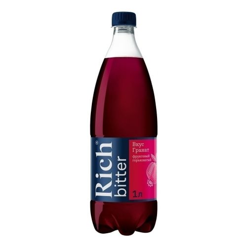 Газированный напиток Rich bitter гранат 1 л