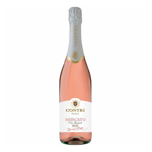 Вино игристое Contri Spumanti Moscato Spumante розовое сладкое 750 мл Италия