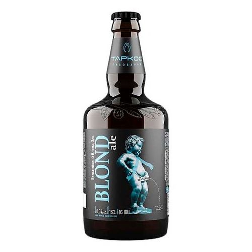 Пиво Таркос Blond Ale светлое нефильтрованное пастеризованное 450 мл