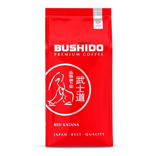 Кофе Bushido Red Katana арабика в зернах 1 кг - купить с доставкой на ...