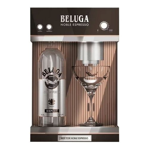 Водка Белуга Noble 700 мл + Бокал