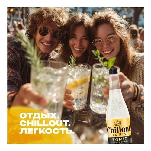 Газированный напиток Chillоut Premium English Tonic 900 мл