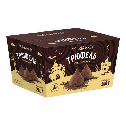 Конфеты Milla Vanilla Трюфель классический 200 г - купить с доставкой ...
