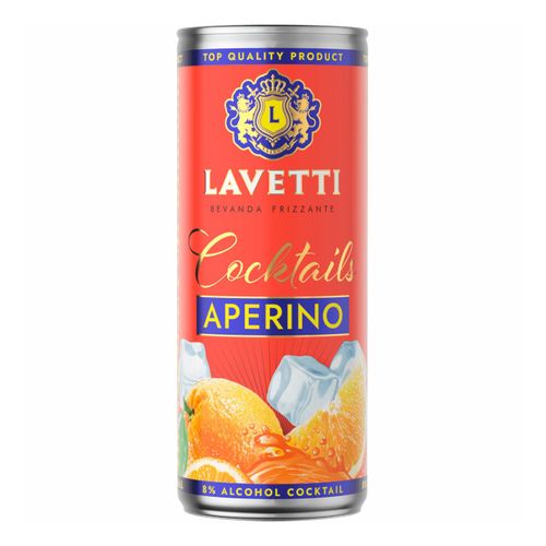Виноградосодержащий напиток Lavetti Aperino розовый сладкий 250 мл Россия
