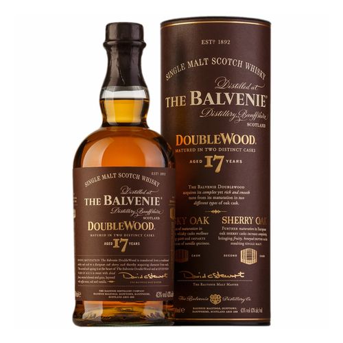 Виски Balvenie Doublewood односолодовый 17 лет 700 мл Шотландия