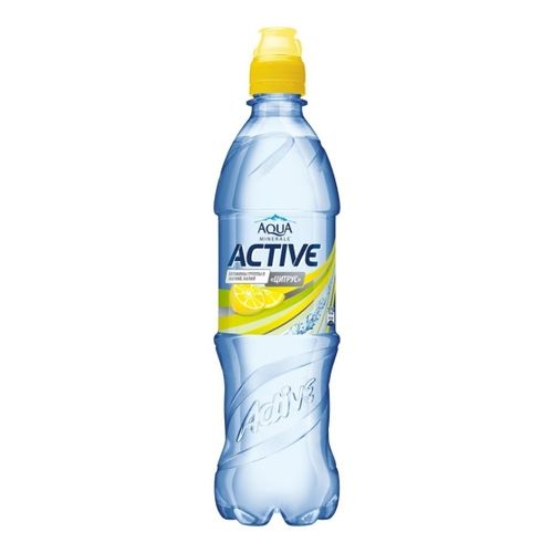 Вода ароматизированная питьевая Aqua Minerale Active цитрус негазированная 500 мл