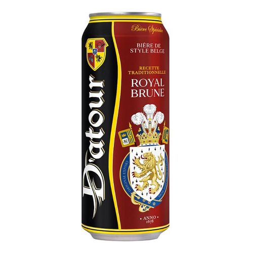 Пиво D'atour Royal Blond темное фильтрованное пастеризованное 500 мл