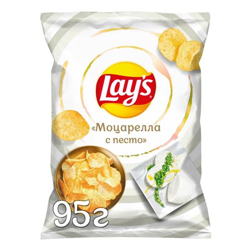 Чипсы картофельные Lay's моцарелла-песто 95 г
