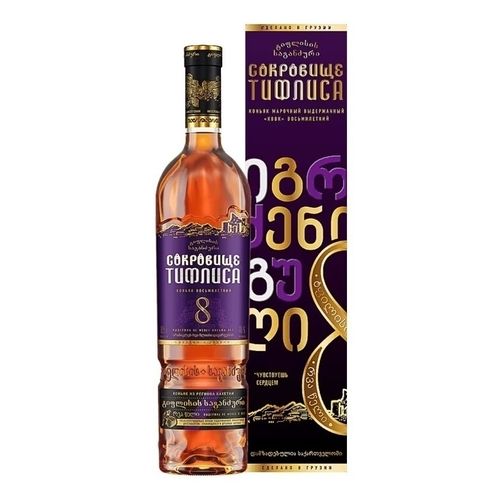 Коньяк Сокровище Тифлиса 8 звезд КВВК 500 мл