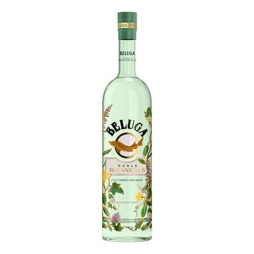 Настойка полусладкая Beluga Noble Botanicals огурец и мята 700 мл
