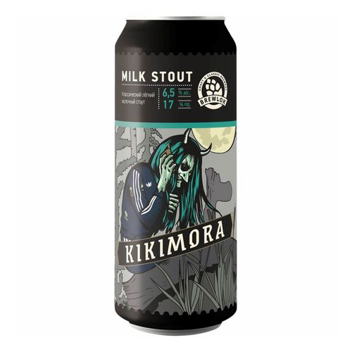 Пивной напиток Brewlok Kikimora темный 500 мл