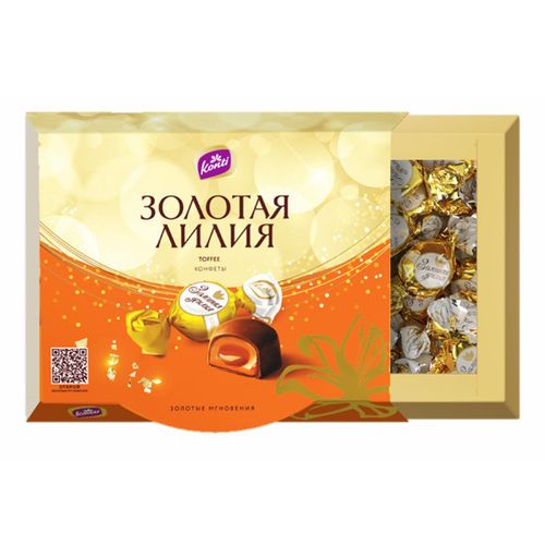 Набор конфет Konti Золотая лилия Toffee 175 г