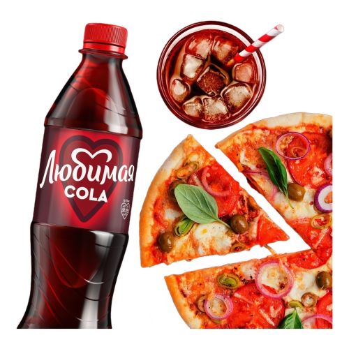 Газированный напиток Любимая Кола 1,5 л