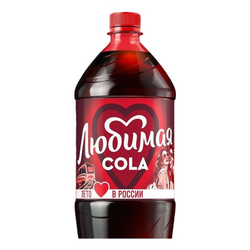 Газированный напиток Любимая Кола 1,5 л